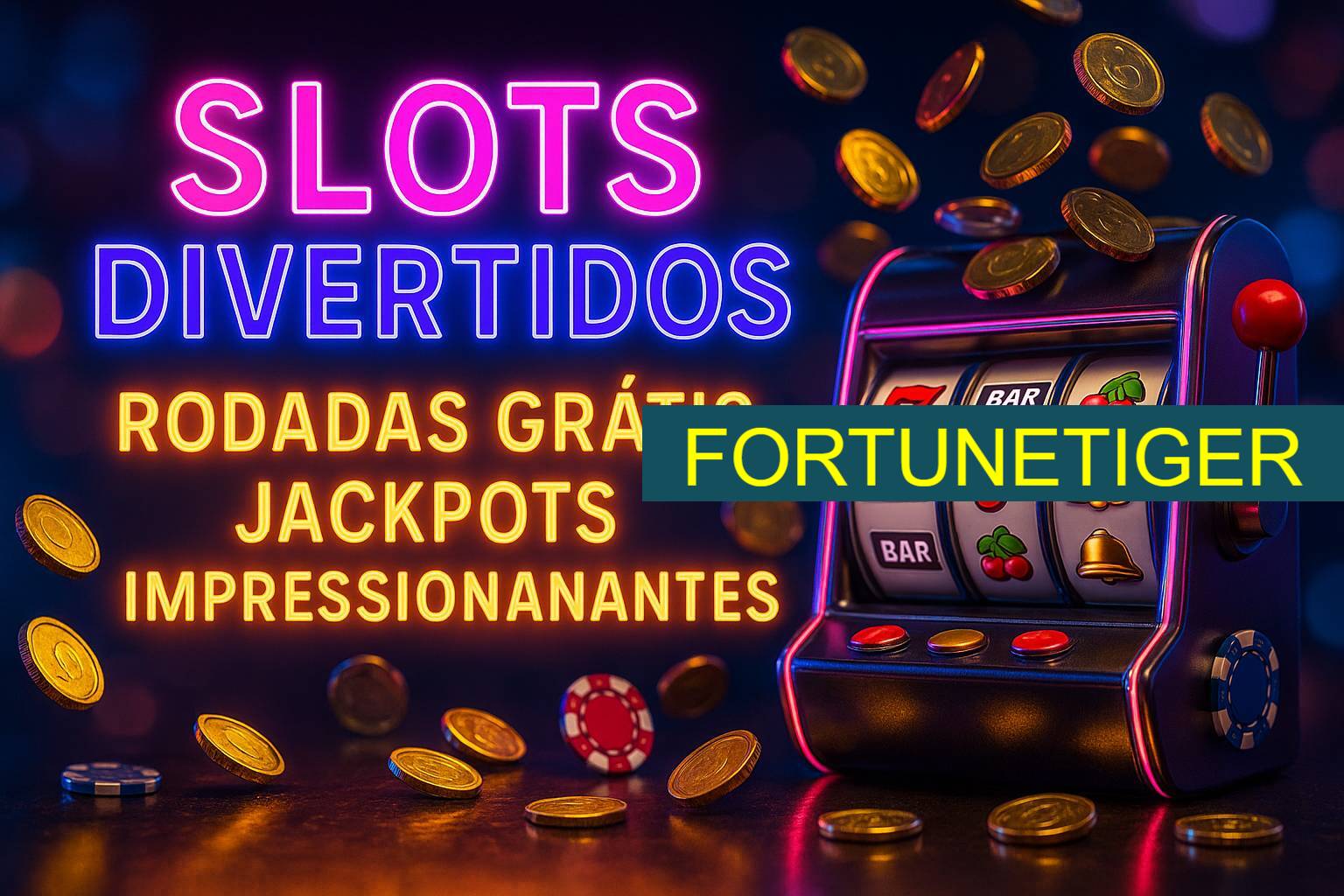 Diversos jogos de caça-níqueis