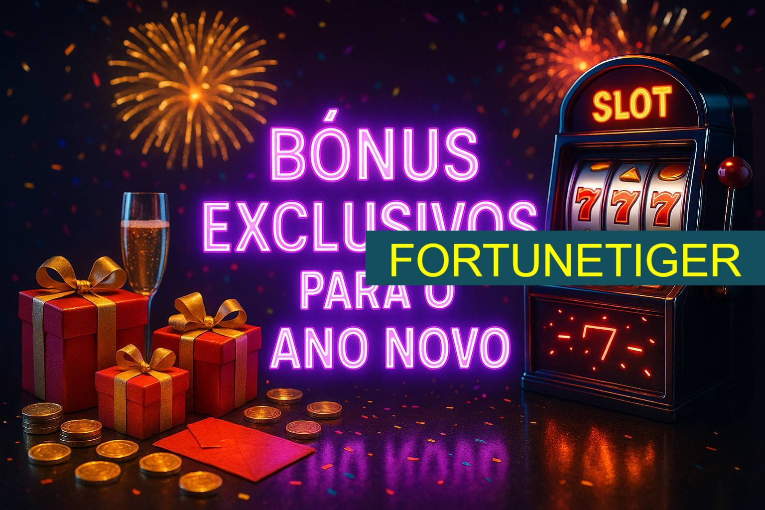 Promoções de Ano Novo no FORTUNETIGER